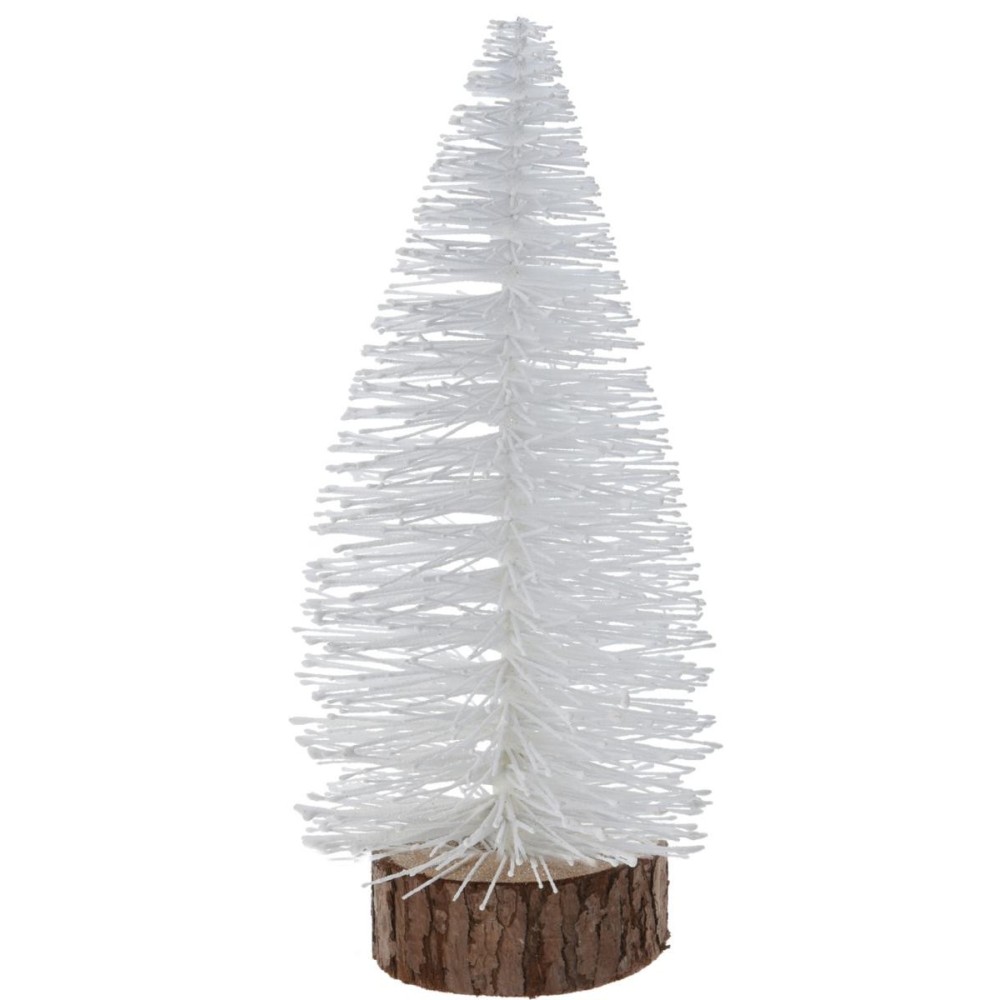 ALBERO GLITTER BIANCO 25CM